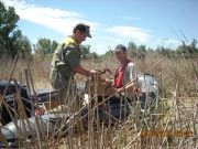Imagen de la actuación de los Agentes para la Protección de la Naturaleza
